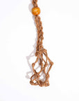 COLLANA CON GABBIETTA PER PIETRE - Marrone - Clorophilla Shop