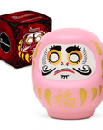 DARUMA ROSA Amuleto Portafortuna Gravidanza e Maternità - Speranza e buon auspicio - Clorophilla Shop