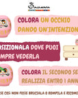 DARUMA ROSA Amuleto Portafortuna Gravidanza e Maternità - Speranza e buon auspicio - Clorophilla Shop