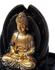 FONTANA D'ACQUA ZEN BUDDHA IN MEDITAZIONE - Luce led integrata - Clorophilla Shop