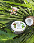 HEI POA GOMMAGE GOURMAND NOURISSANT - Scrub Olio di cocco bio, Cristalli di sale, Polpa e gusci di cocco - Clorophilla Shop