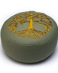 SET MEDITAZIONE ALBERO DELLA VITA ORGANICO (OCS) - Tappetino e cuscino | Scopri su Clorophilla Shop