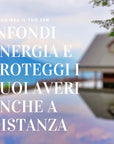Samsara Portachiavi Tibetano artigianale in Agata Blu e ottone - Energia positiva e protezione | Scopri su Clorophilla Shop