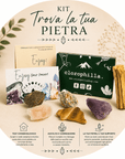 KIT TROVA LA TUA PIETRA - Set completo per test kinesiologico cristalloterapia - Clorophilla Shop