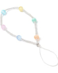LACCETTO DA POLSO PER CELLULARE - Selenite colorata - Clorophilla Shop