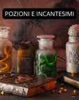 LE POZIONI DELLA STREGA - incantesimi liquidi intenzionati - Clorophilla Shop