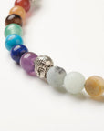 Mala Tibetana in Amazzonite Naturale – Calma e Comunicazione - Clorophilla Shop