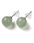 Orecchini Avventurina verde - Energia calmante - Clorophilla Shop