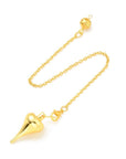 Pendolo Divinatorio in Ottone Dorato - Clorophilla Shop