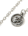 Pendolo Divinazione in Quarzo Rosa con Simbolo Om - Amore ed emozioni - Clorophilla Shop