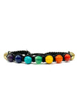 SAMSARA BRACCIALE TIBETANO 7 CHAKRA - Riequilibro energetico - Clorophilla Shop