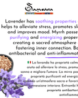 SAMSARA - Incenso in Polvere Naturale 100% - LAVANDA E MIRRA - Clorophilla Shop