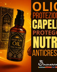 SAMSARA Sole di Oud - olio Capelli solare, protegge e nutre | Anticrespo - 100ml - Clorophilla Shop