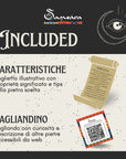 SAMSARA - TORMALINA NERA Pietra Grezza Naturale con Confezione Regalo e Foglietto Informativo - Clorophilla Shop