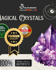 SAMSARA - TORMALINA NERA Pietra Grezza Naturale con Confezione Regalo e Foglietto Informativo - Clorophilla Shop