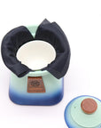 SET TEIERA E TAZZE - Tempio blu cielo - Clorophilla Shop