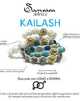 SAMSARA BRACCIALE KAILASH IN PIETRA DEL K2 - Connessione, lucidità e intuizione | Scopri su Clorophilla Shop