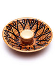 Bruciaincenso Palo Santo in ceramica decorato - Portaincenso Made in India | Scopri su Clorophilla Shop