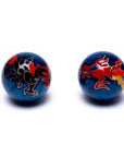 Sfere Qi Gong Drago e Fenice in Acciaio - Medicina Cinese - Sfere della Salute | Scopri su Clorophilla Shop