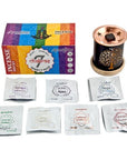 Aromafume Chakra Kit Bruciaincenso + 14 Mattoncini di Incenso - Niente Fumo e Cenere | Scopri su Clorophilla Shop