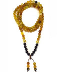 SAMSARA MALA IN PIETRA DEL DRAGO E ONICE NERO - Potenza, coraggio e protezione | Scopri su Clorophilla Shop