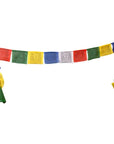 Cordone Bandierine Preghiera tibetane in cotone - 10 bandiere | Scopri su Clorophilla Shop