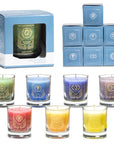 Candele Votive in Vetro ARCANGELO Profumate con Oli Essenziali in Confezione Regalo - Diverse Varianti - | Scopri su Clorophilla Shop