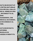 AGATA MUSCHIATA GREZZA - Armonia, crescita e legame con la natura | Scopri su Clorophilla Shop