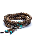 MALA TIBETANA IN LEGNO E DORJE - 108 grani | Scopri su Clorophilla Shop