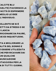 Calcite Blu Grezza Origine Messico - Pietra da 3-6cm | Scopri su Clorophilla Shop