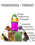 Aromafume olio essenziale Vishuddha 5 Chakra della Gola - ESPRESSIONE, FIDUCIA E CHIAREZZA | Scopri su Clorophilla Shop
