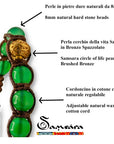 SAMSARA KIDS BRACCIALE TIBETANO BAMBINI IN TURCHESE CELESTE - Serenità, comunicazione e protezione | Scopri su Clorophilla Shop