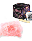 SAMSARA - QUARZO ROSA Pietra Grezza Naturale con Confezione Regalo e Foglietto Informativo | Scopri su Clorophilla Shop