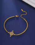BRACCIALE NODO DELLA STREGA - Protezione, connessione ed energia ciclica