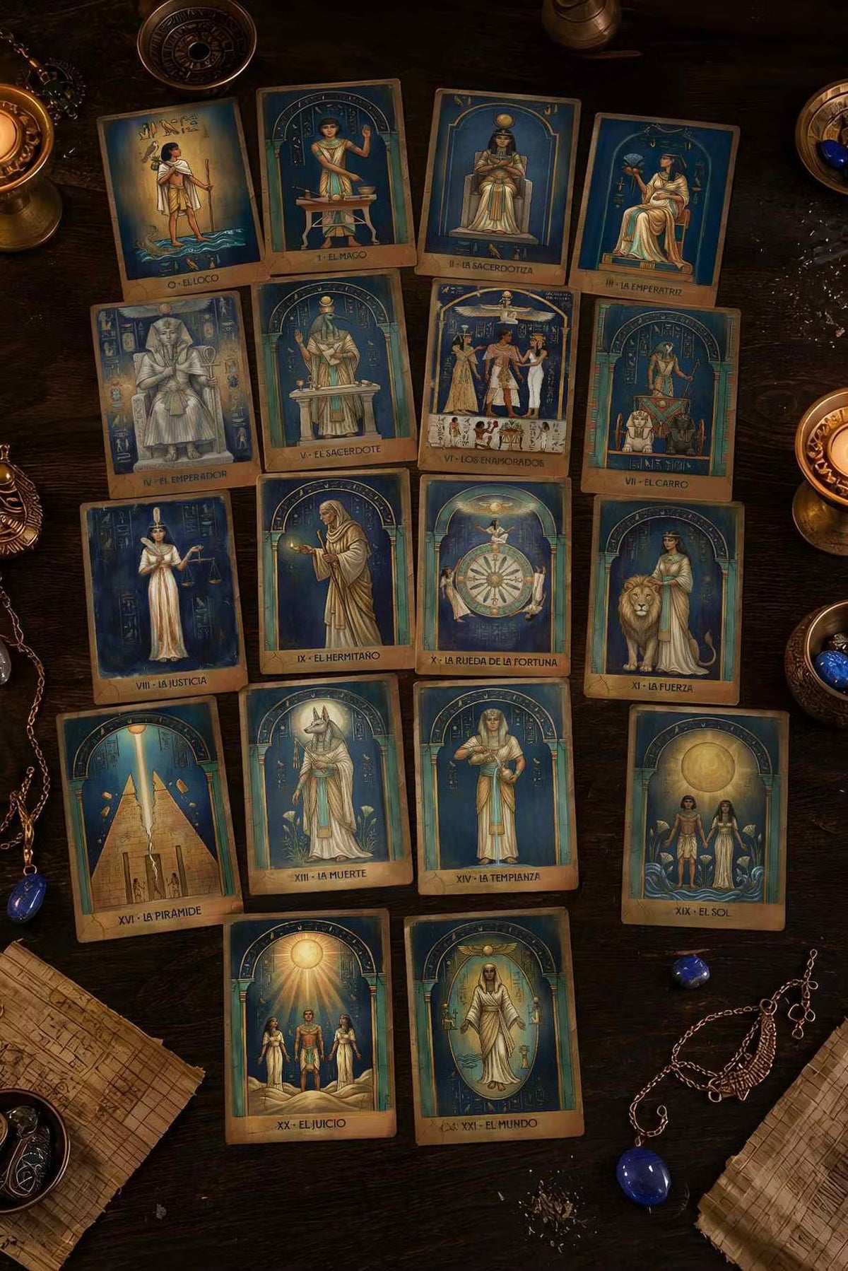 SAGRADA MADRE TAROT EGITTO - Oasi di Bambù