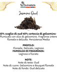 SAMSARA BAKHOOR - Legno di oud arabo | Jasmine oud | Scopri su Clorophilla Shop