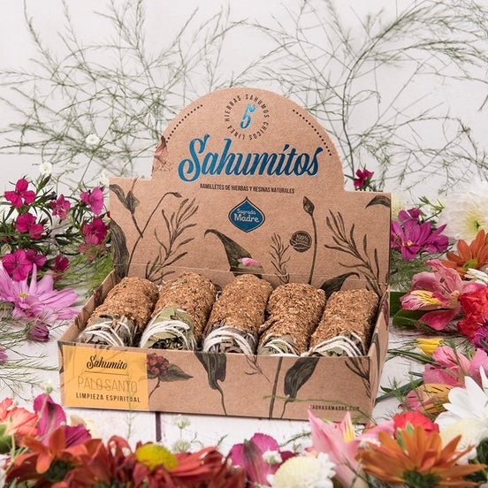 Sagrada Madre Smudge di erbe artigianali - Salvia e Palo Santo | Scopri su Clorophilla Shop
