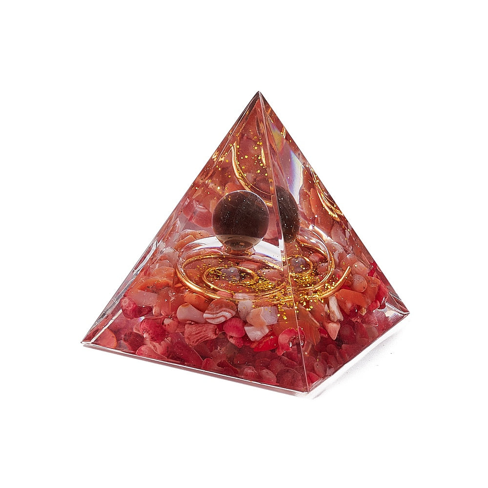 Piramide orgonica - Corniola | Scopri su Clorophilla Shop