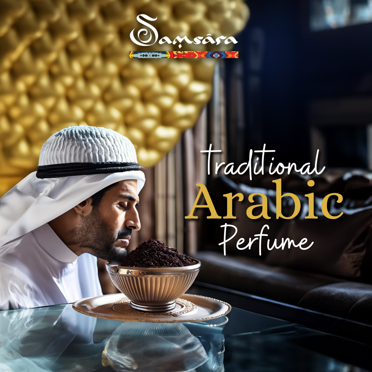 SAMSARA - KIT Bakhoor ULTRA DURATA - Profumo Arabo Legno di OUD- Per Capelli, Corpo e Indumenti | Made in DUBAI - 6 Mini Size | Scopri su Clorophilla Shop