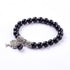 Bracciale in Pietra Agata nera con albero della vita - Protezione ed equilibrio | Scopri su Clorophilla Shop