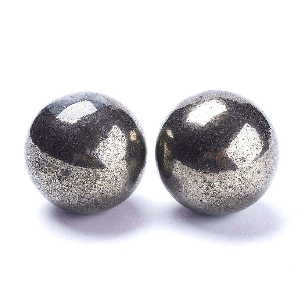 Sfera Feng Shui in Pirite Pietra Naturale Qualità A - Energia potente e protettiva - Cristalloterapia | Scopri su Clorophilla Shop