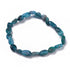 Bracciale elastico con pepite in Apatite - Motivazione, creatività e riequilibrio energetico | Scopri su Clorophilla Shop