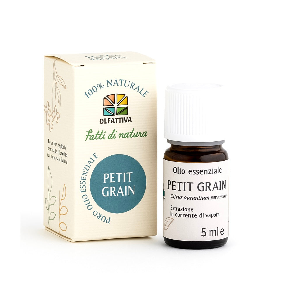 OLFATTIVA OLIO ESSENZIALE PETIT GRAIN - Riequilibrante nervoso | Scopri su Clorophilla Shop