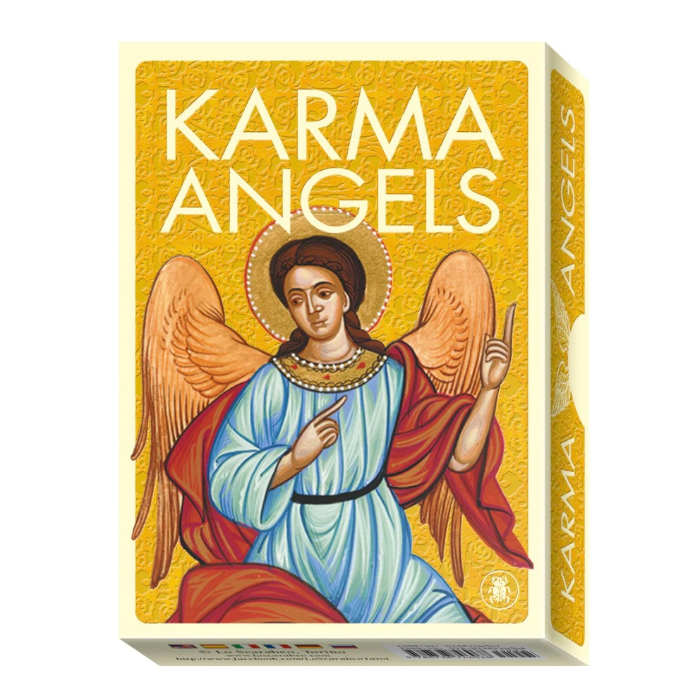 Lo Scarabeo "Karma Angels" Oracle - 32 carte oracolo con istruzioni | Scopri su Clorophilla Shop