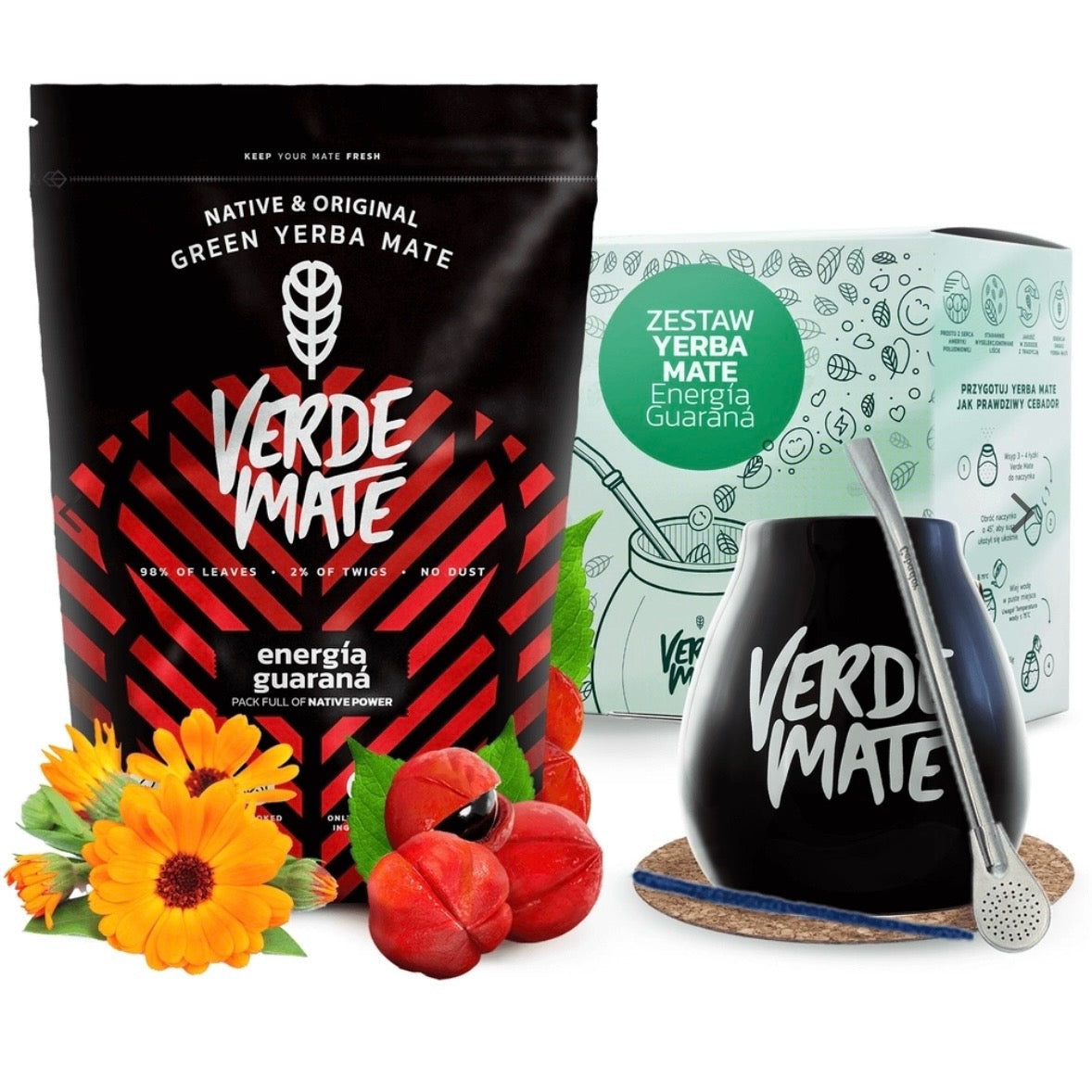 Verde Mate Set completo Yerba mate Energia Guaranà - Adatto a principianti ed esperti | Scopri su Clorophilla Shop
