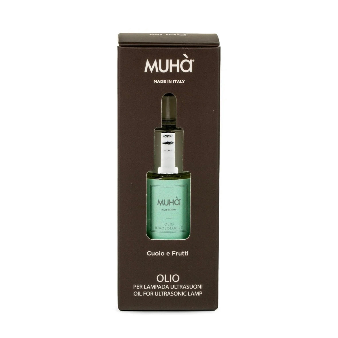 MUHÀ Olio Idrosolubile 15ml - Cuoio e Frutti | Scopri su Clorophilla Shop