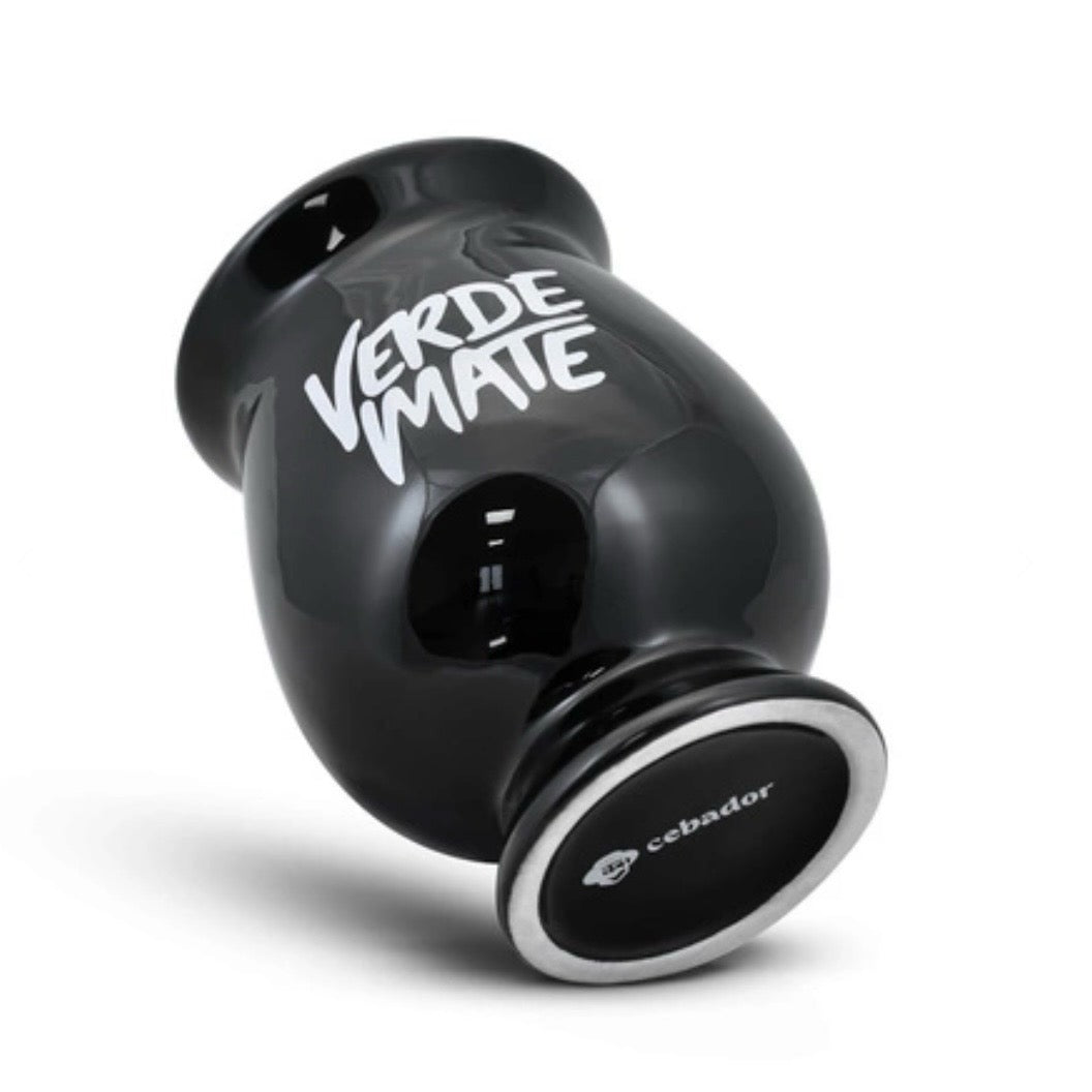 Verde Mate Calabaza in ceramica - Coppa per Yerba Mate nera 330ml | Scopri su Clorophilla Shop
