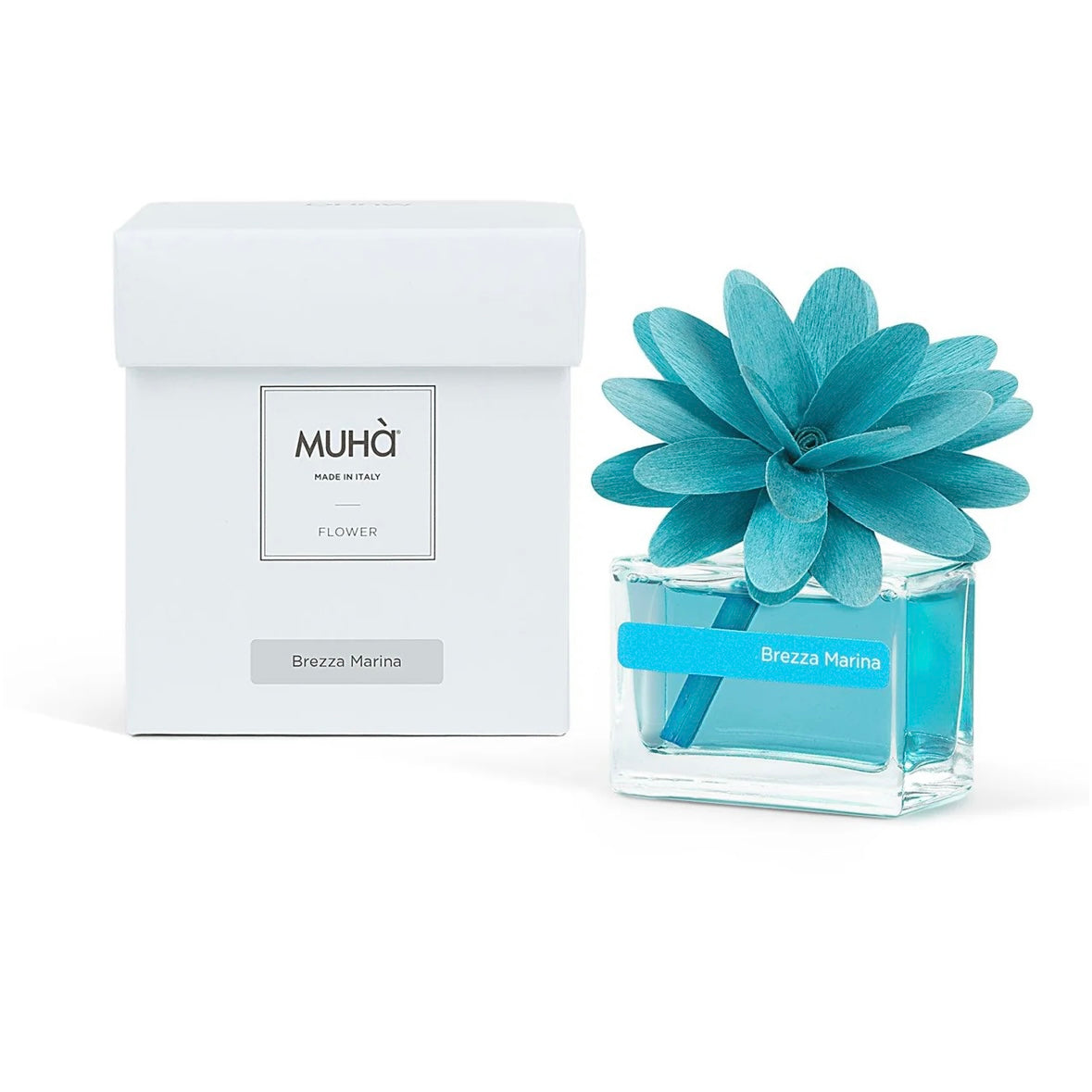 MUHÀ Flower Diffuser Profumatore d'ambiente con fiore - Brezza Marina | Scopri su Clorophilla Shop