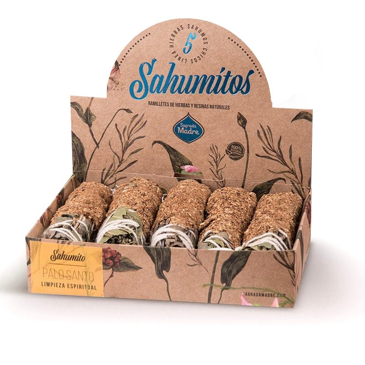 Sagrada Madre Smudge di erbe artigianali - Salvia e Palo Santo | Scopri su Clorophilla Shop