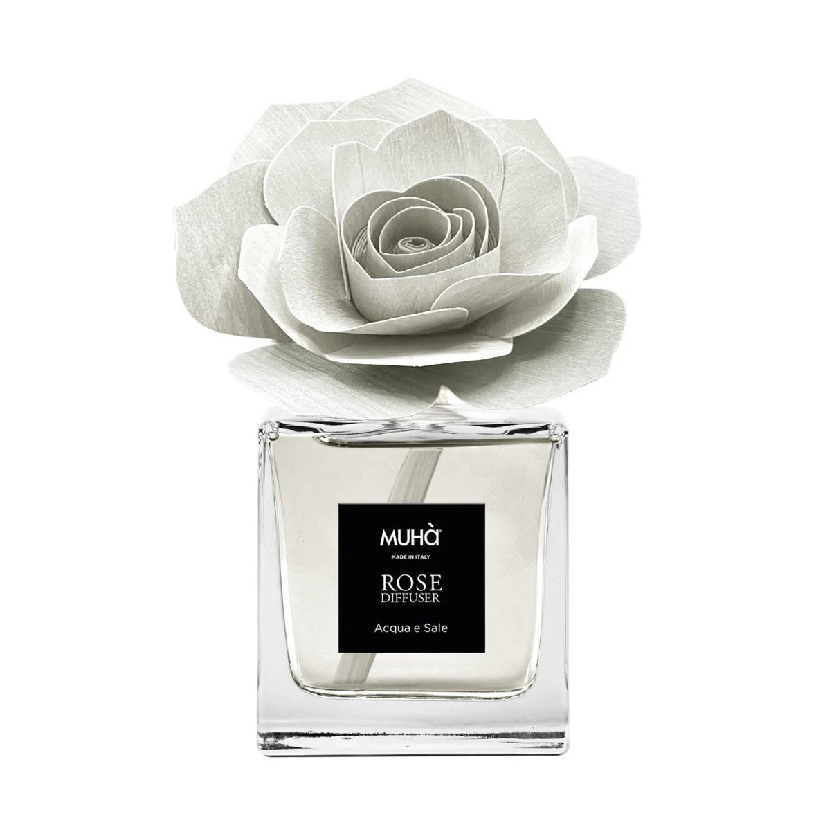 MUHÀ Rose Diffuser Profumatore ambiente con rosa - Acqua e Sale | Scopri su Clorophilla Shop